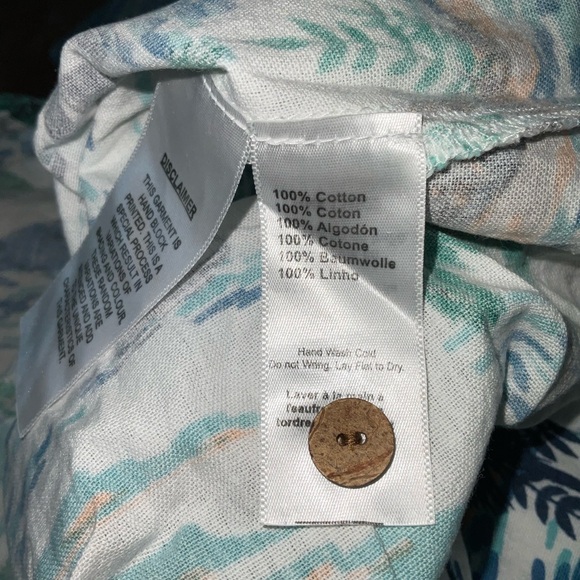 Emerson Fry Naja Caftan Coastal Print Mini Dress - Picture 7 of 8